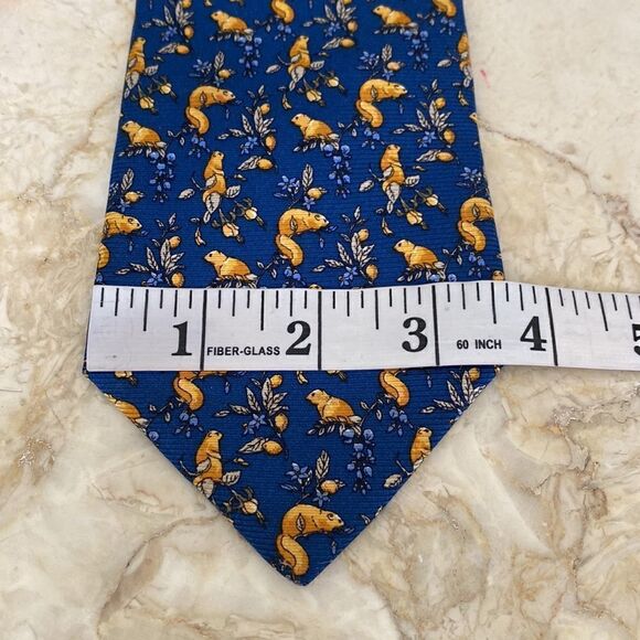 Alain Figaret Paris 100% Silk Handmade Tie - Picture 8 of 8